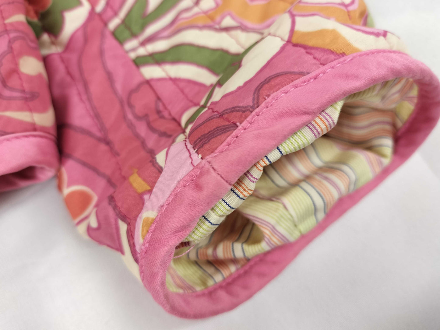 ETRO Paisley Nylon Zip-Up Jacket Size 42