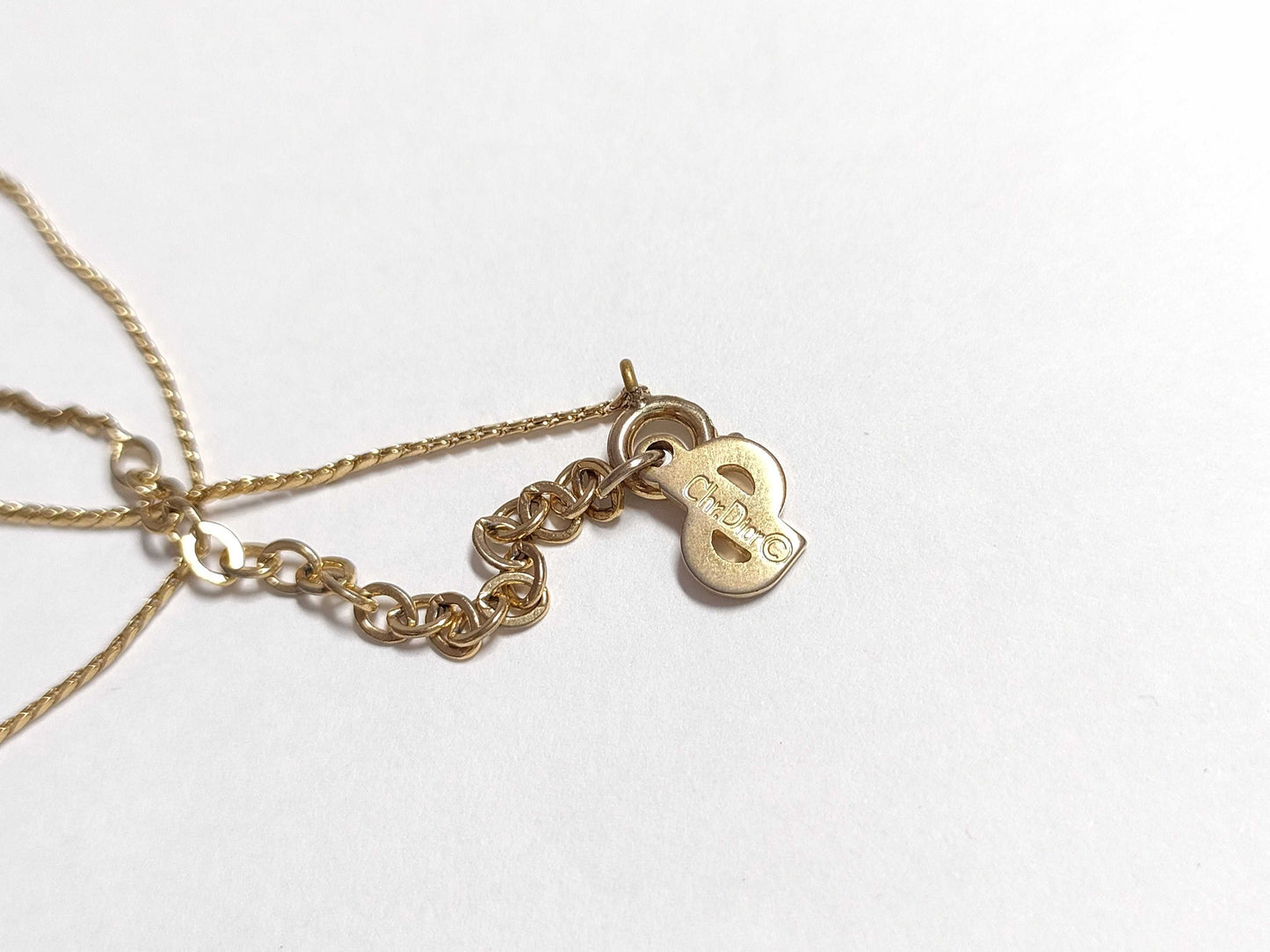 Dior CD necklace