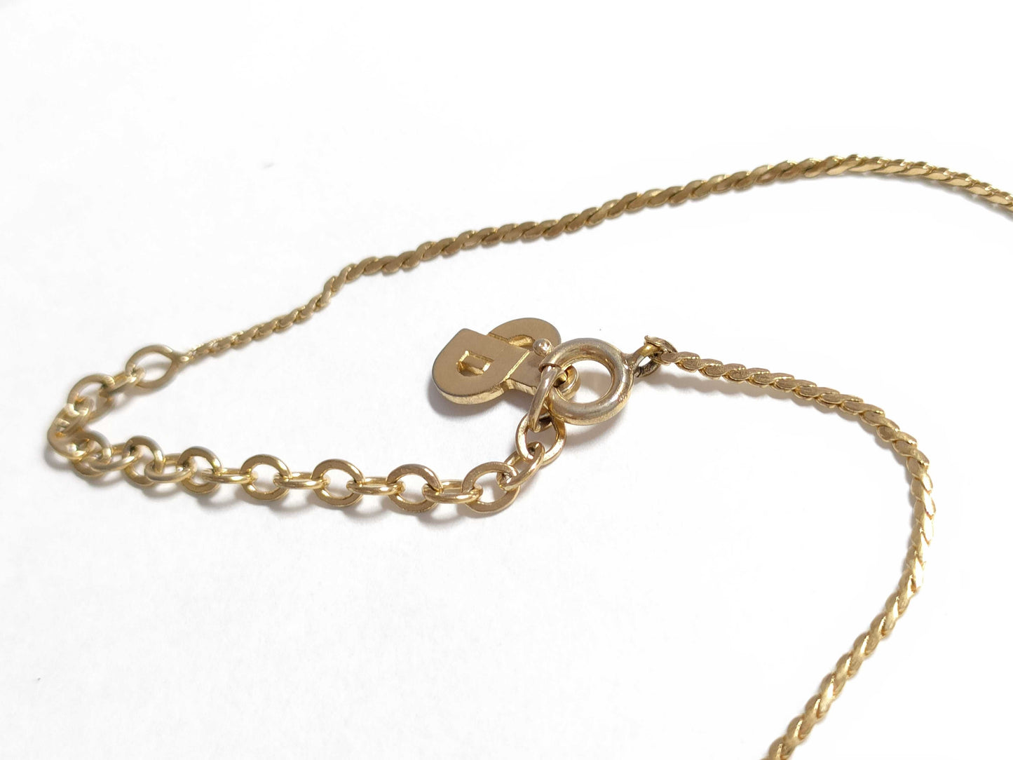 Dior CD necklace