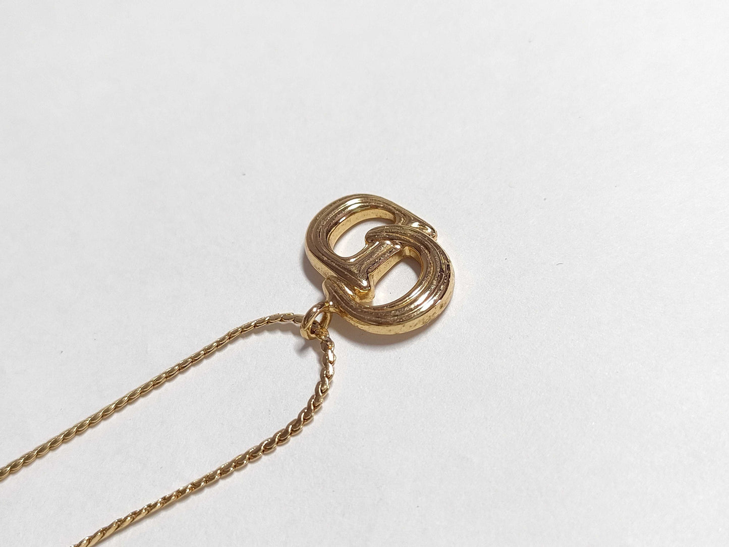 Dior CD necklace