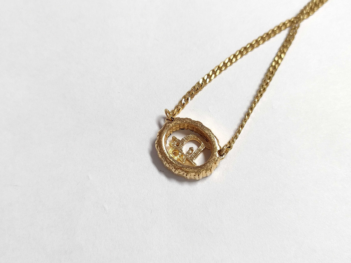 Dior Trotter Rhinestone Necklace