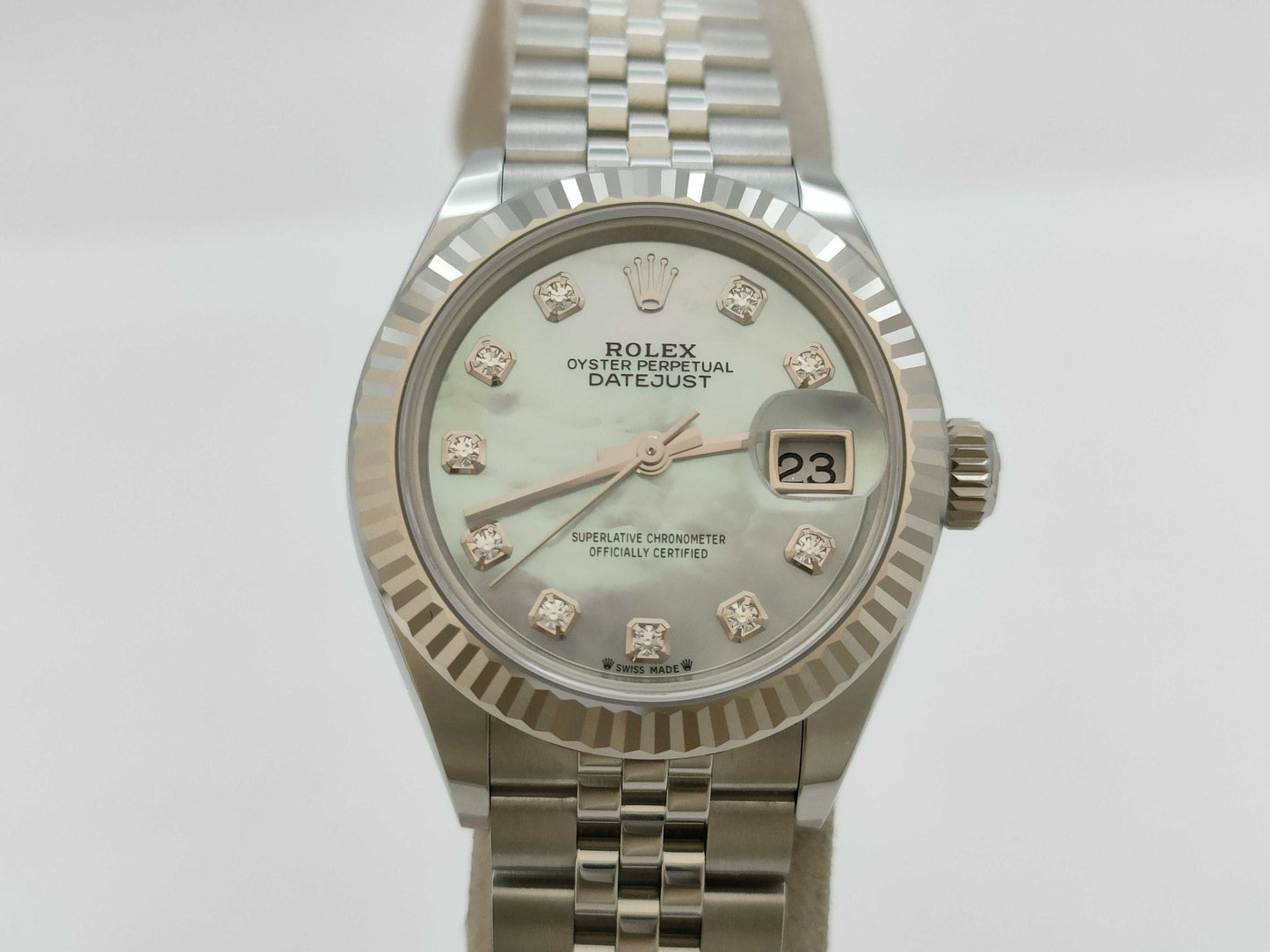 ROLEX 279174NG 78Y639L0 White Shell Dial Women's Watch