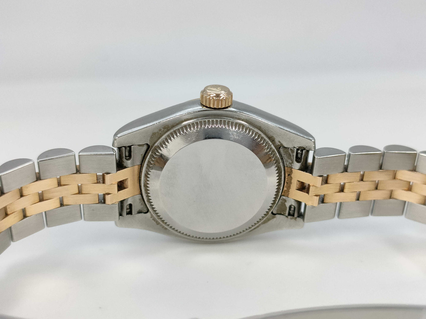 ROLEX 179171G Z534392 Pink Dial Women's Watch
