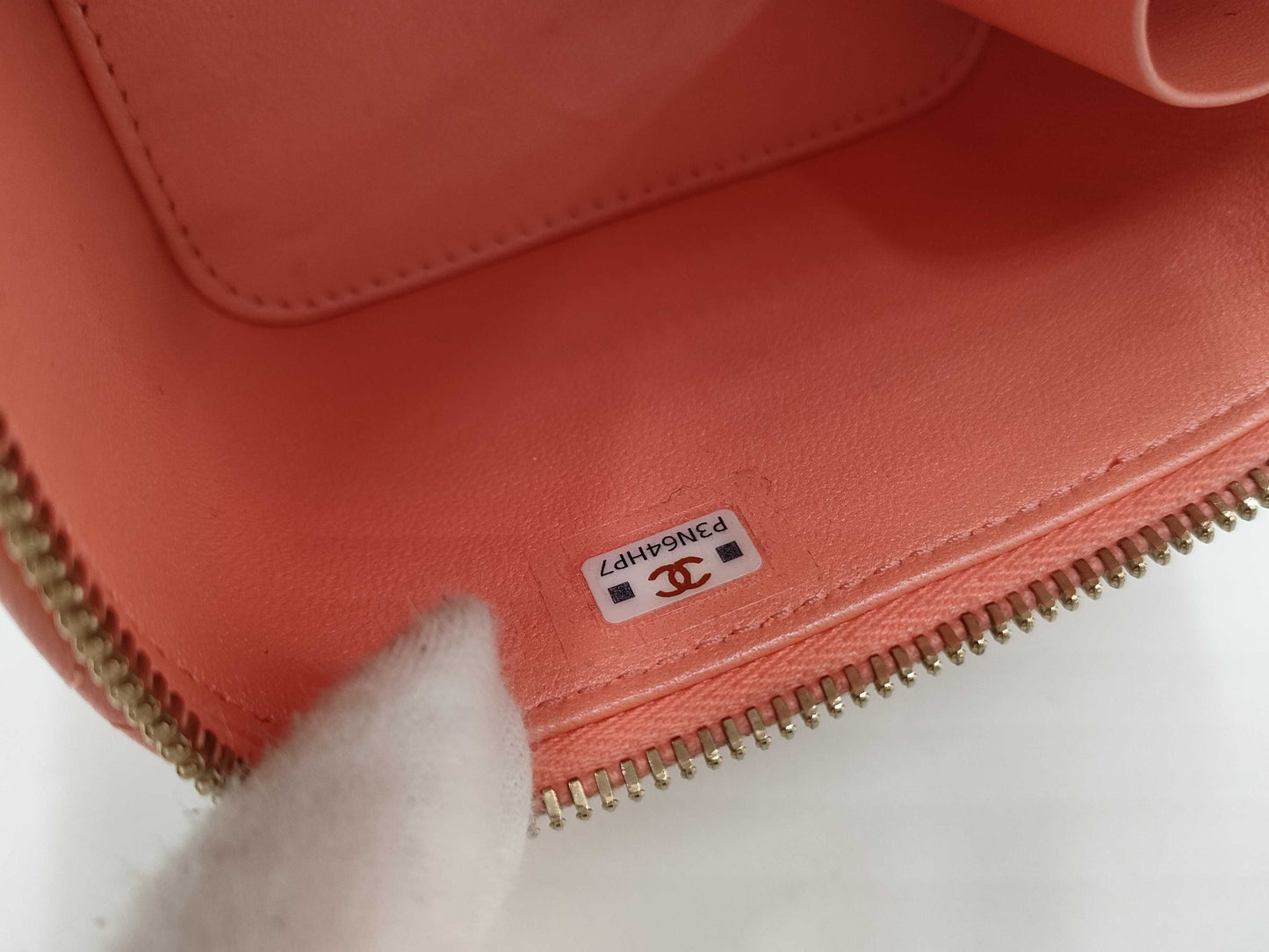 CHANEL Vanity Chain Shoulder Bag Pink Vanity Bag