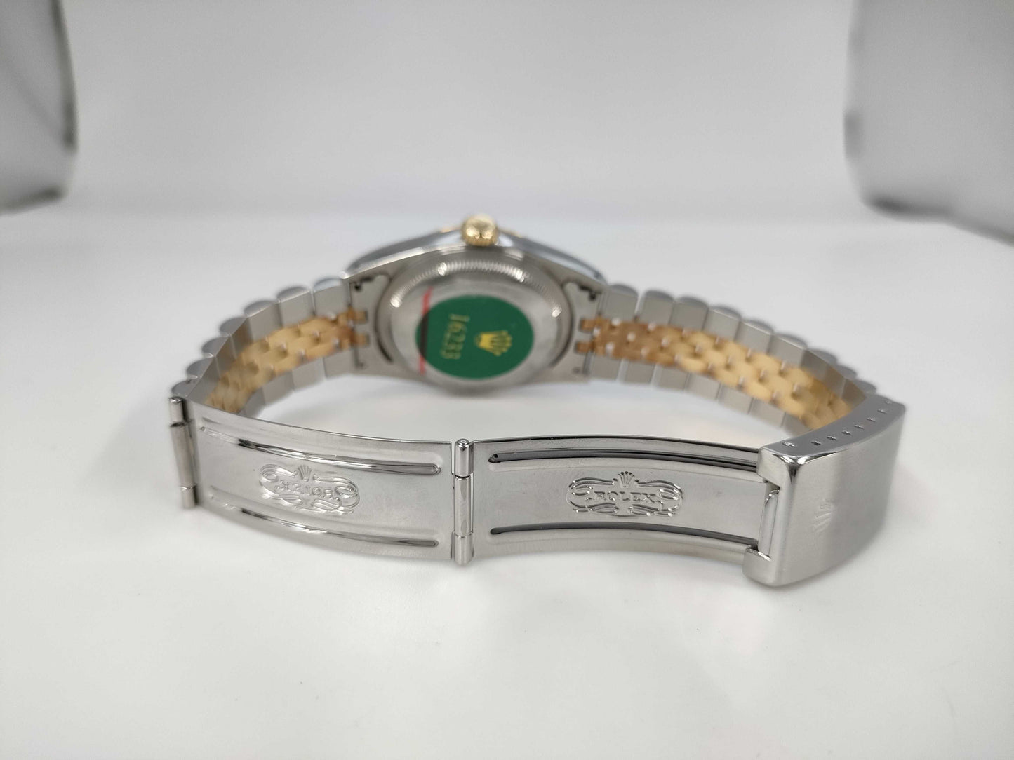 ROLEX 16233G S238532 Champagne Dial Boys' Watch