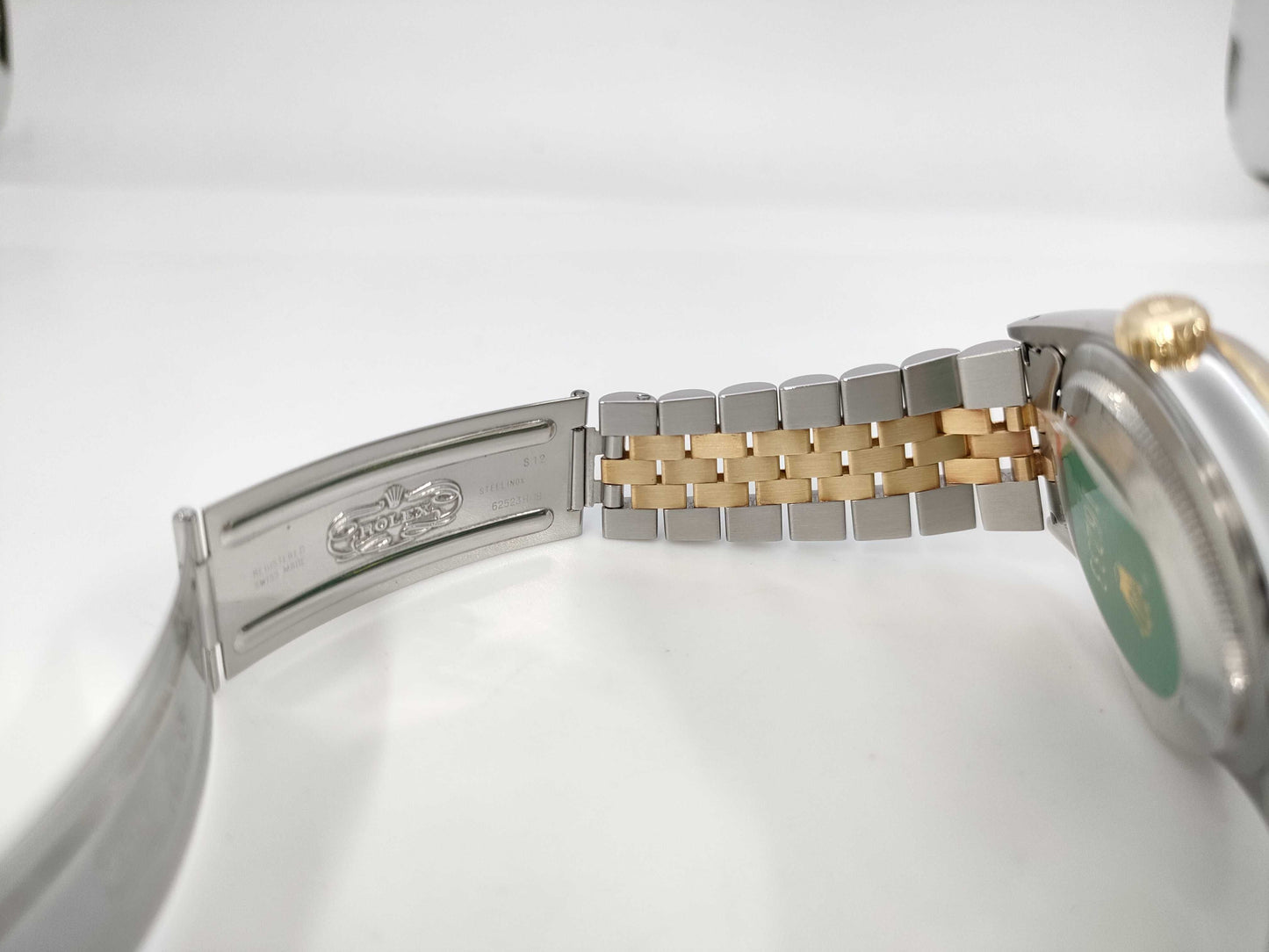 ROLEX 16233G S238532 Champagne Dial Boys' Watch