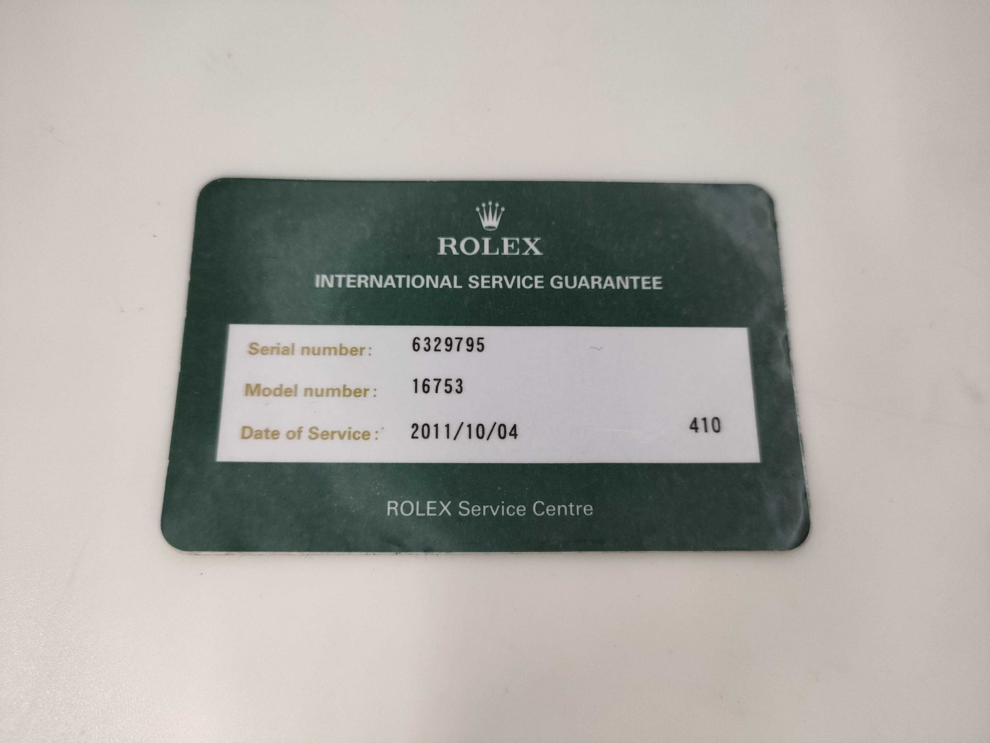 ROLEX 16753 6329795 Brown Men's Watch