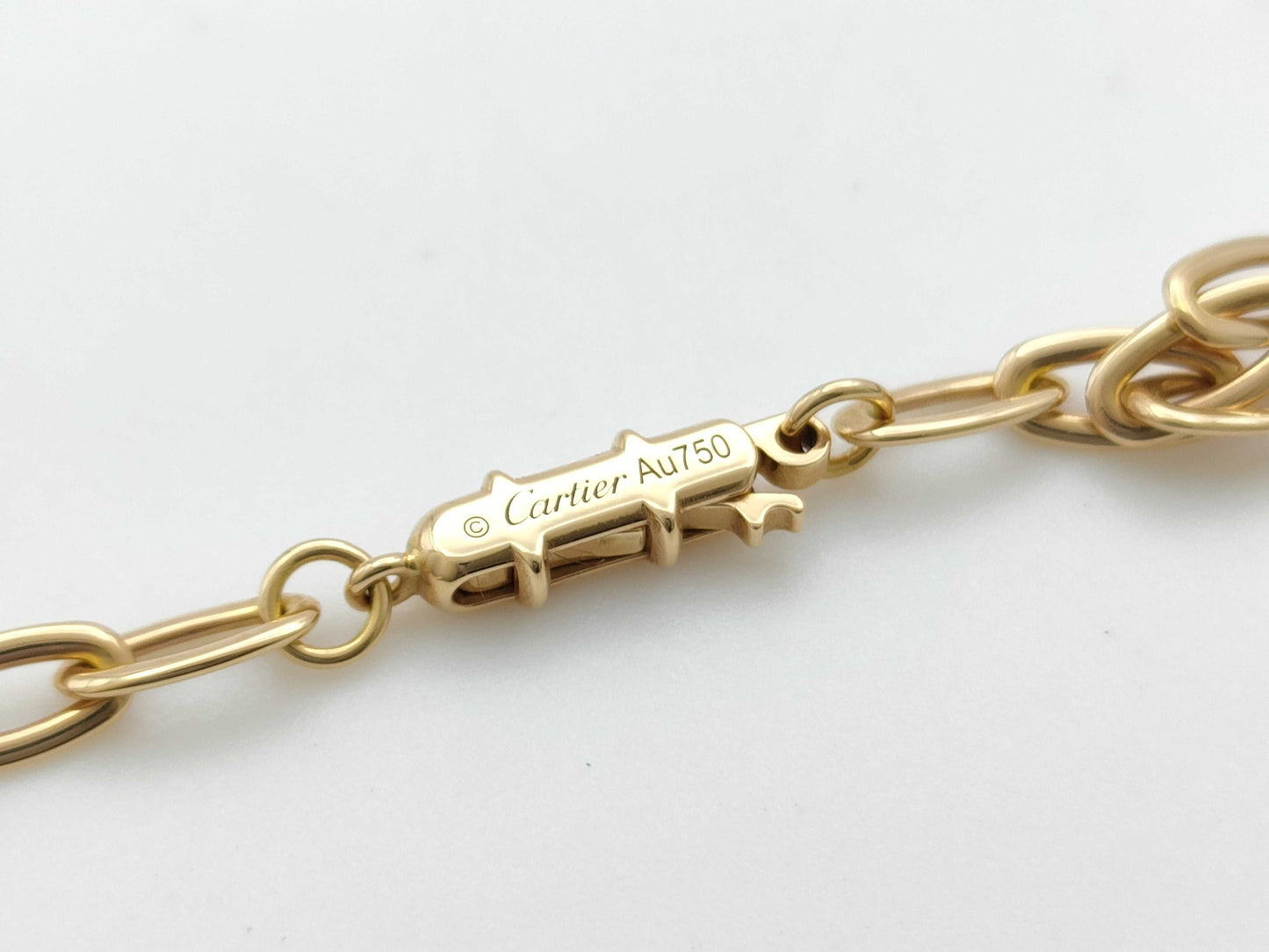 Cartier Juste un Clou Diamond Necklace in PG and Au750, 16.2g