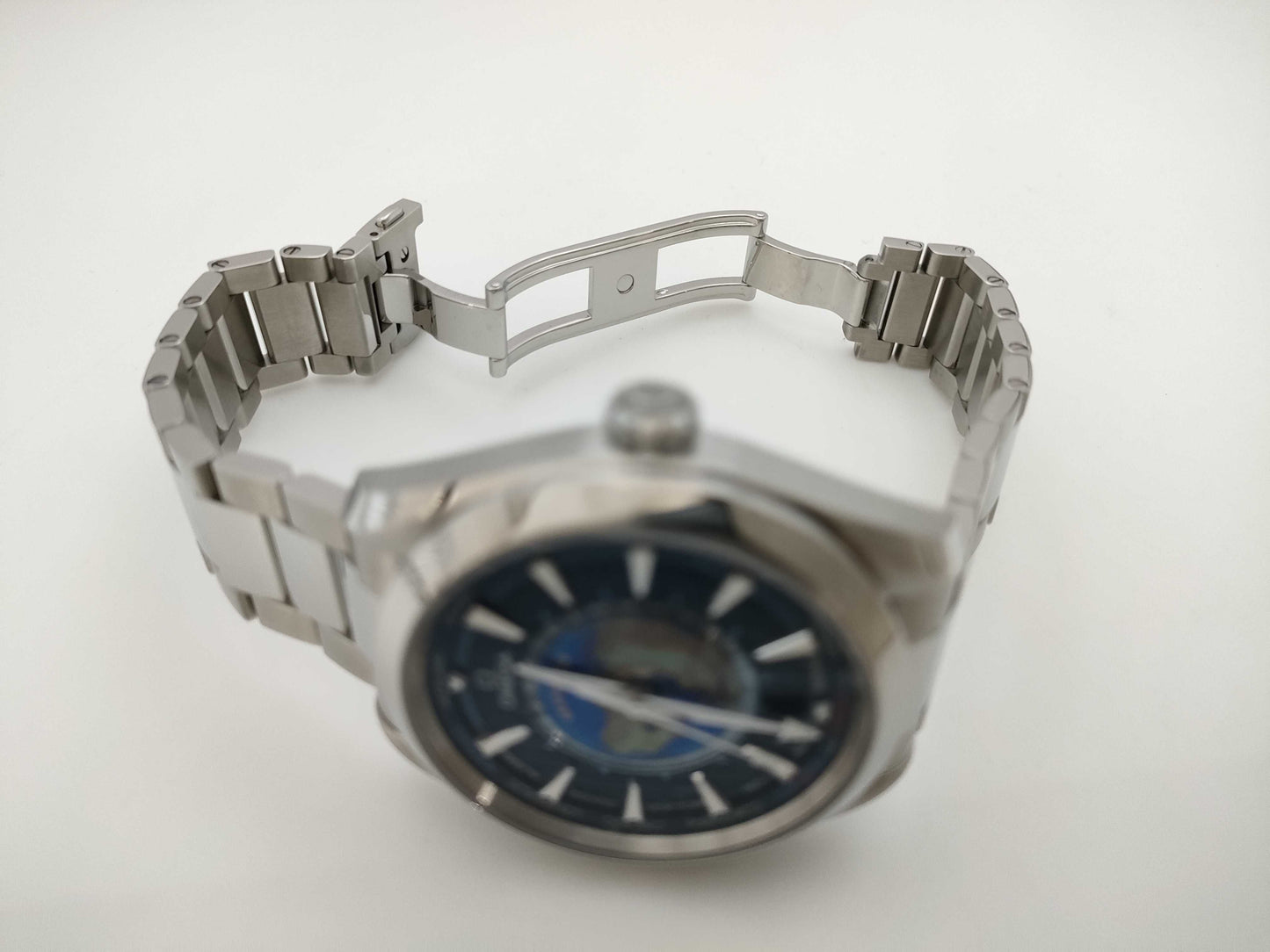 OMEGA Seamaster OMEGA SS AT Seamaster Aqua Terra 150m Worldtimer 220.10.43.22.03.001 Men's Watch