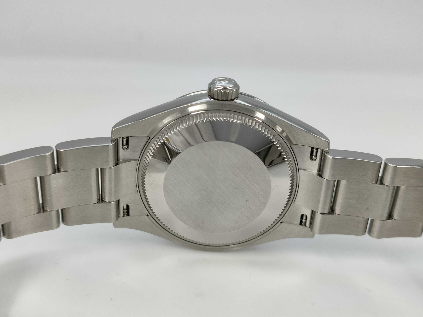 ROLEX ROLEX SS AT Oyster Perpetual 277200 Turquoise Blue Celebration Dial 91.6g Women's Watch