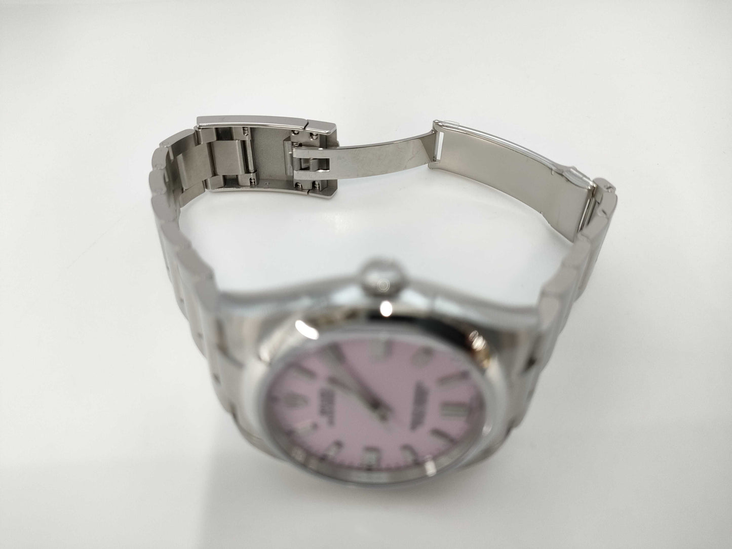 ROLEX ROLEX SS AT Oyster Perpetual 36 126000 Candy Pink Men's Watch