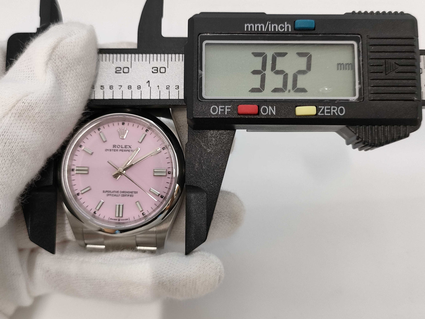 ROLEX ROLEX SS AT Oyster Perpetual 36 126000 Candy Pink Men's Watch