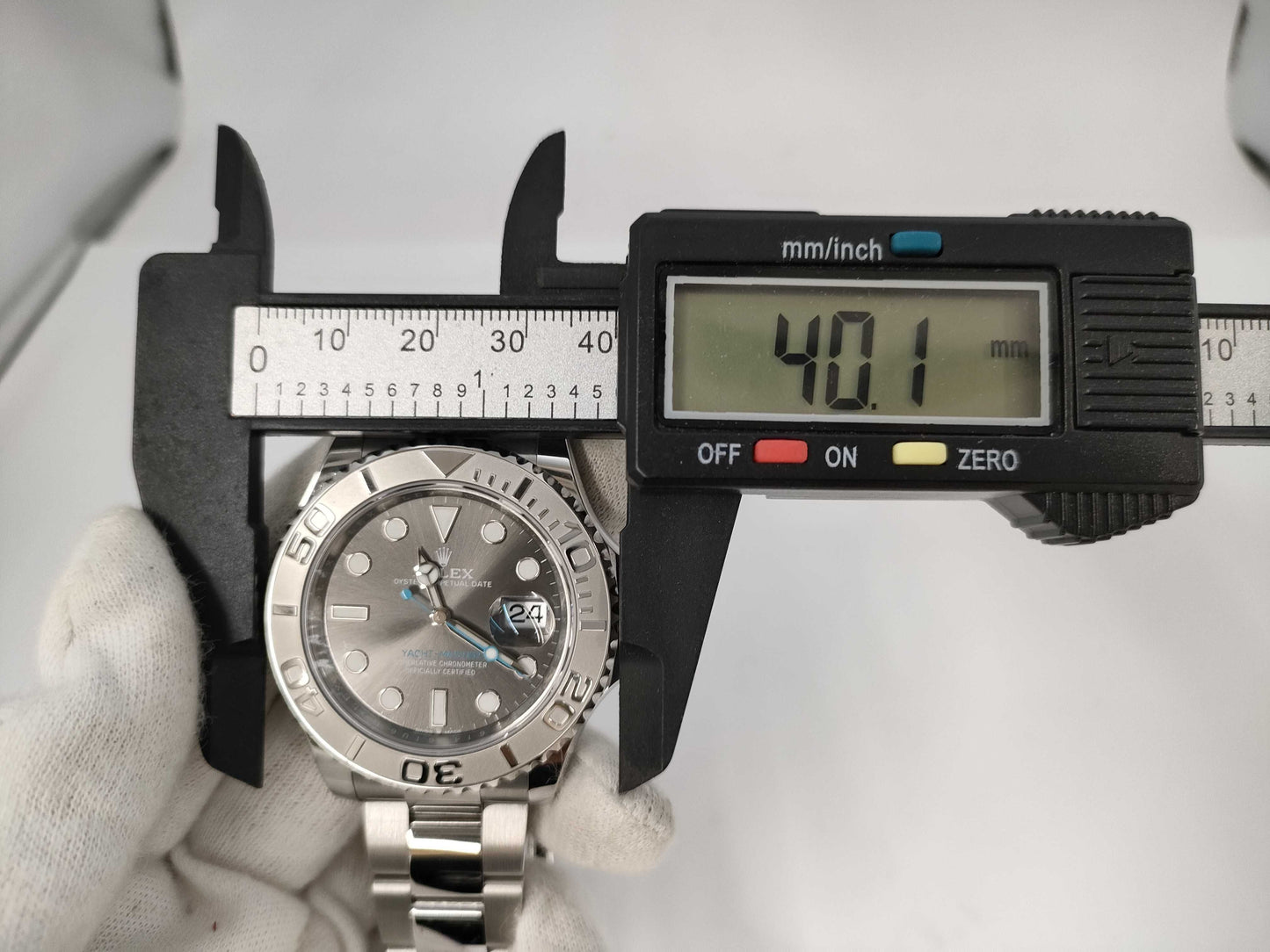 ROLEX ROLEX PT/SS AT Yacht-Master 126622 151.1g Men's Watch