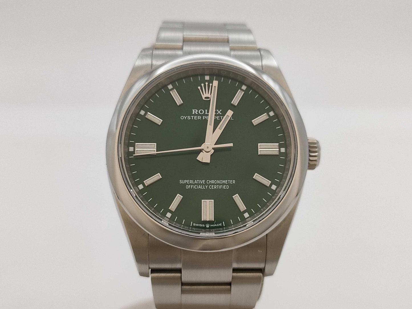 ROLEX 126000 P47D4166 Green Men's Watch
