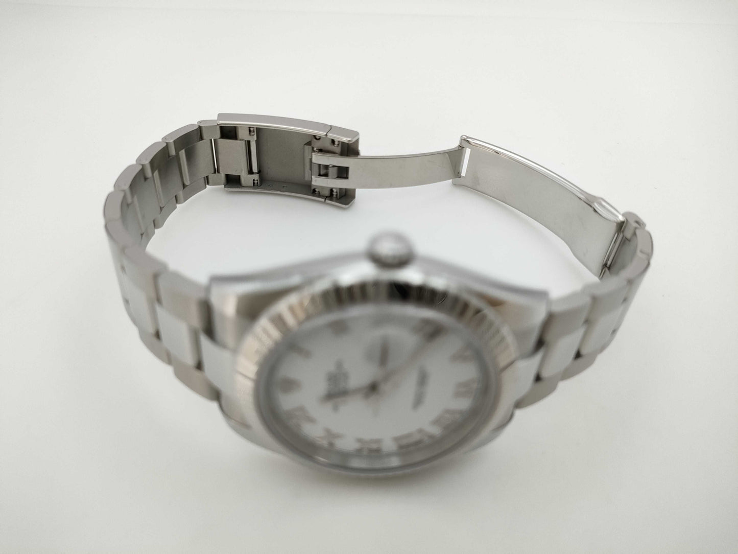 ROLEX 126334 Q9P77916 White Roman Men's Watch