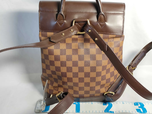 LOUIS VUITTON Damier Soho Backpack