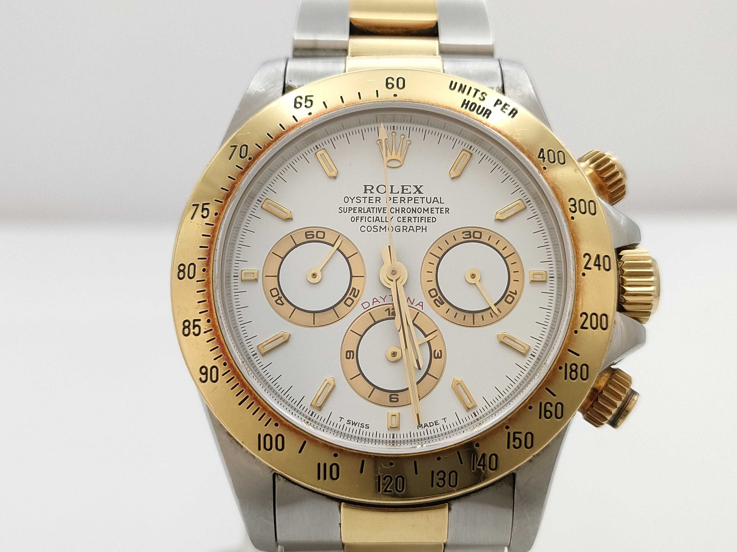 ROLEX 16520 W665604 White Dial Men's Watch
