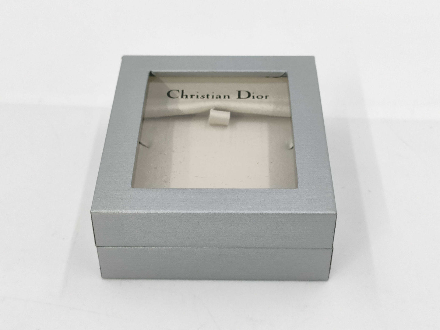 (10461_0348) Dior Rhinestone Logo Necklace Necklace