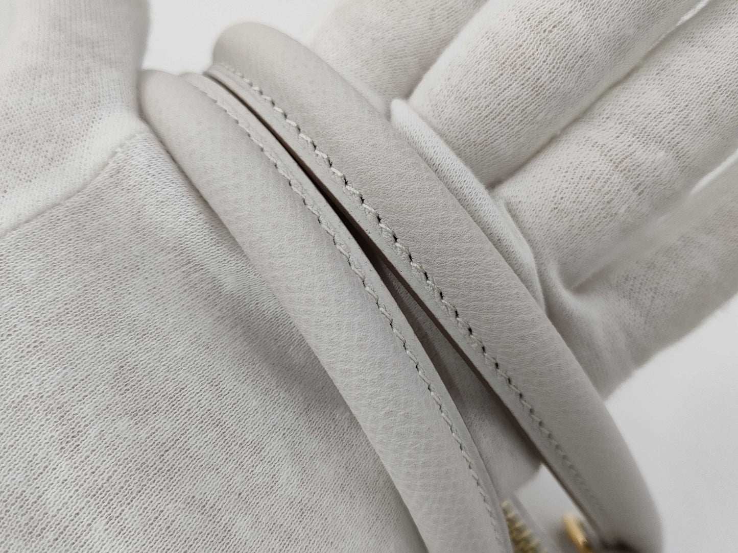 HERMES Bolide 1923 30 B Stamped Epsom Leather 2-Way Bag with New Gris Pearl and Gold Hardware. Suitcase.