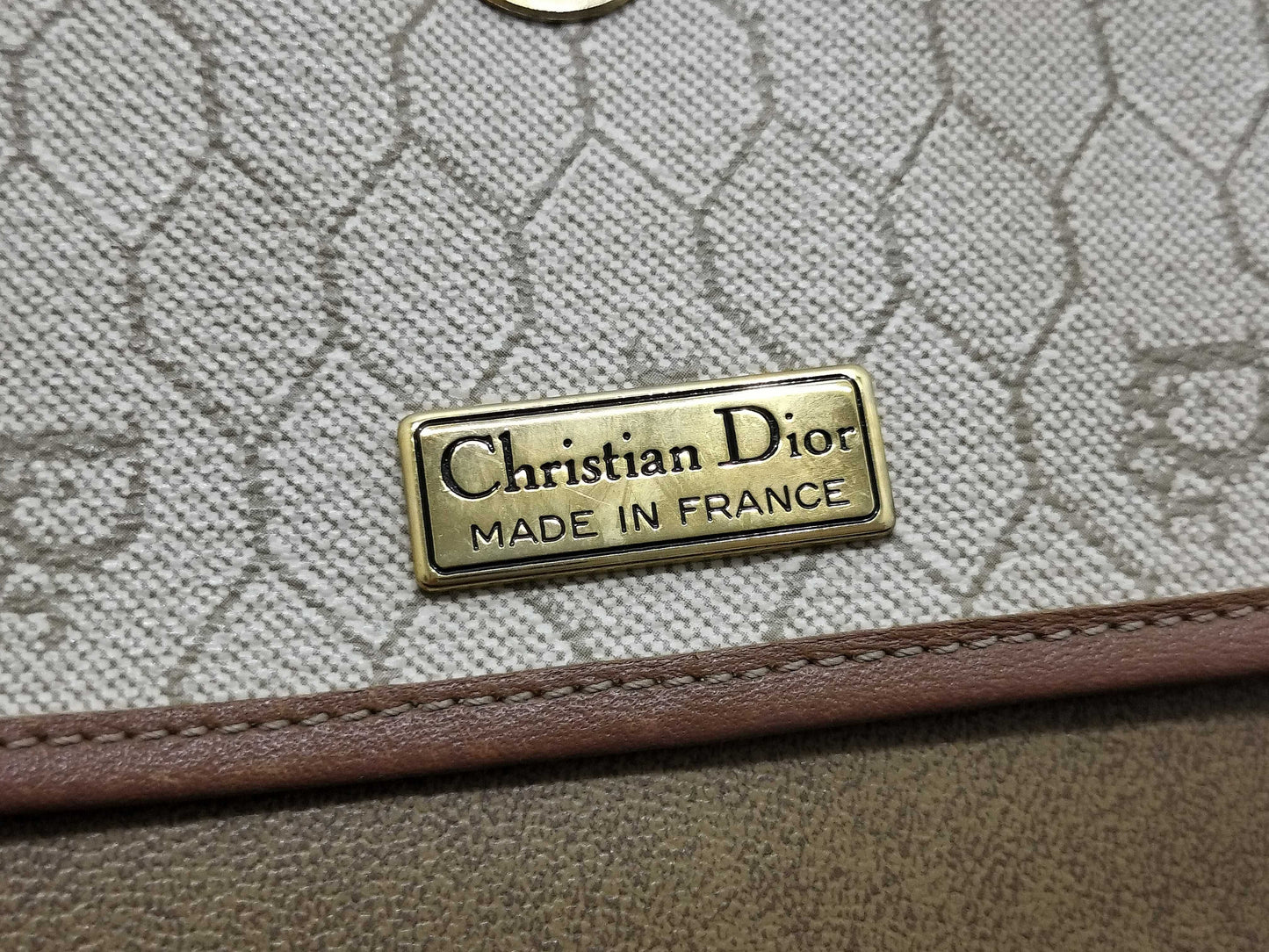 (10460_0332) Dior Dior Shoulder Beige Classic Dior Shoulder Bag