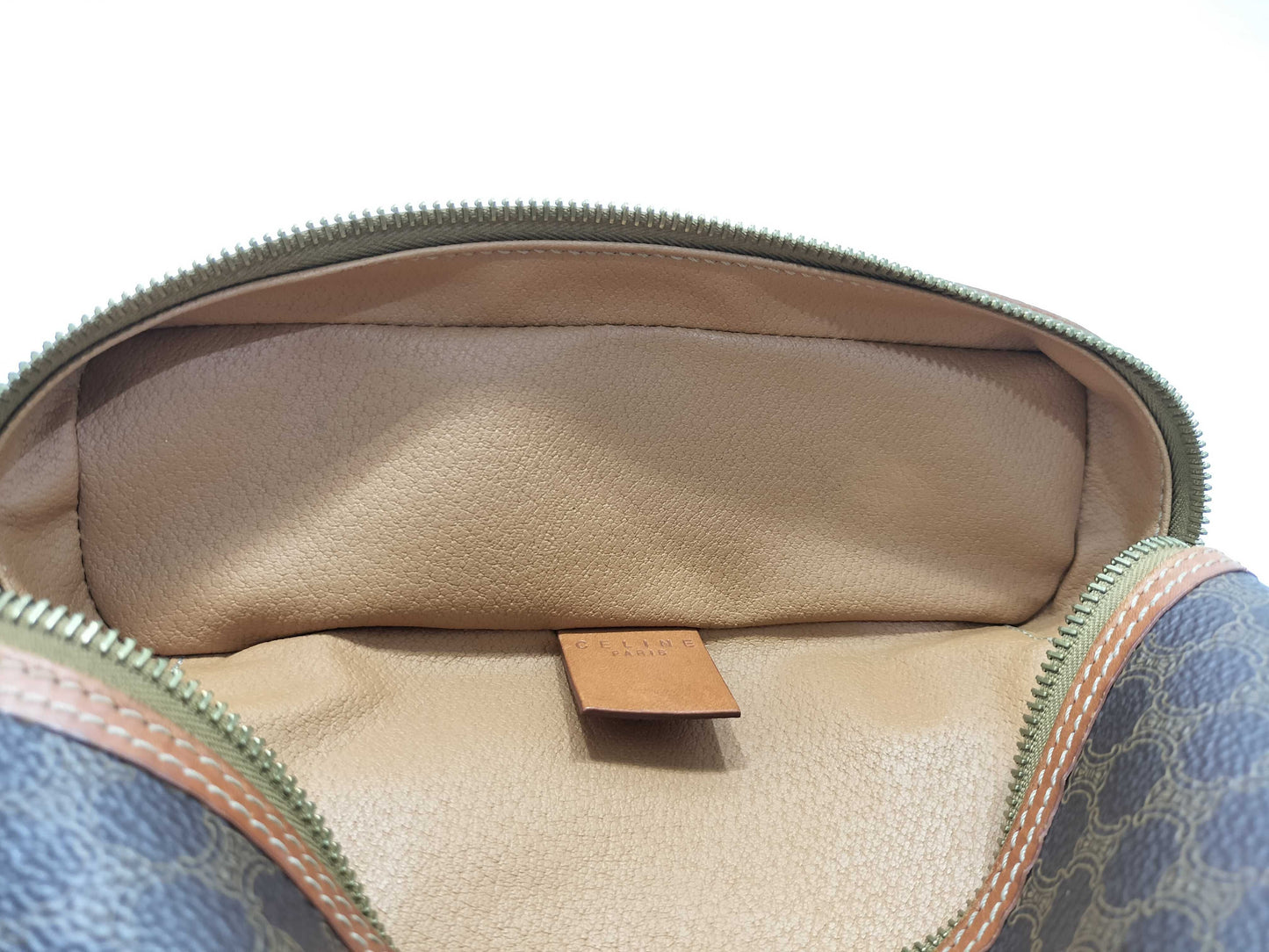 (10460_0157) CELINE CELINE Macadam Vanity Bag Vanity Bag