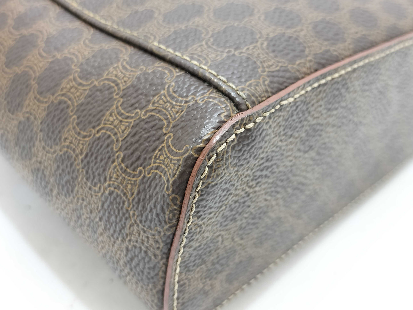 (10460_0157) CELINE CELINE Macadam Vanity Bag Vanity Bag