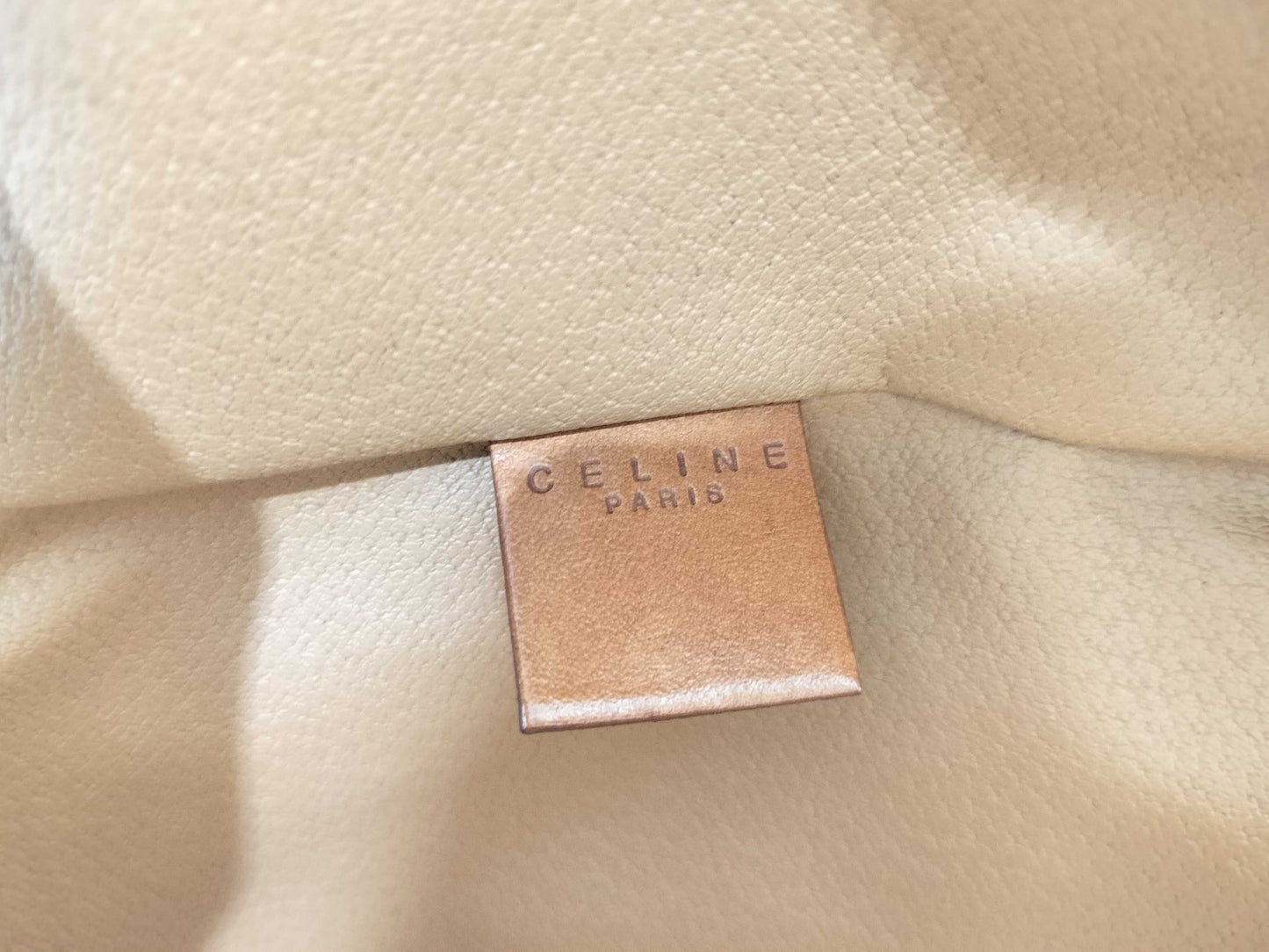 (10460_0157) CELINE CELINE Macadam Vanity Bag Vanity Bag