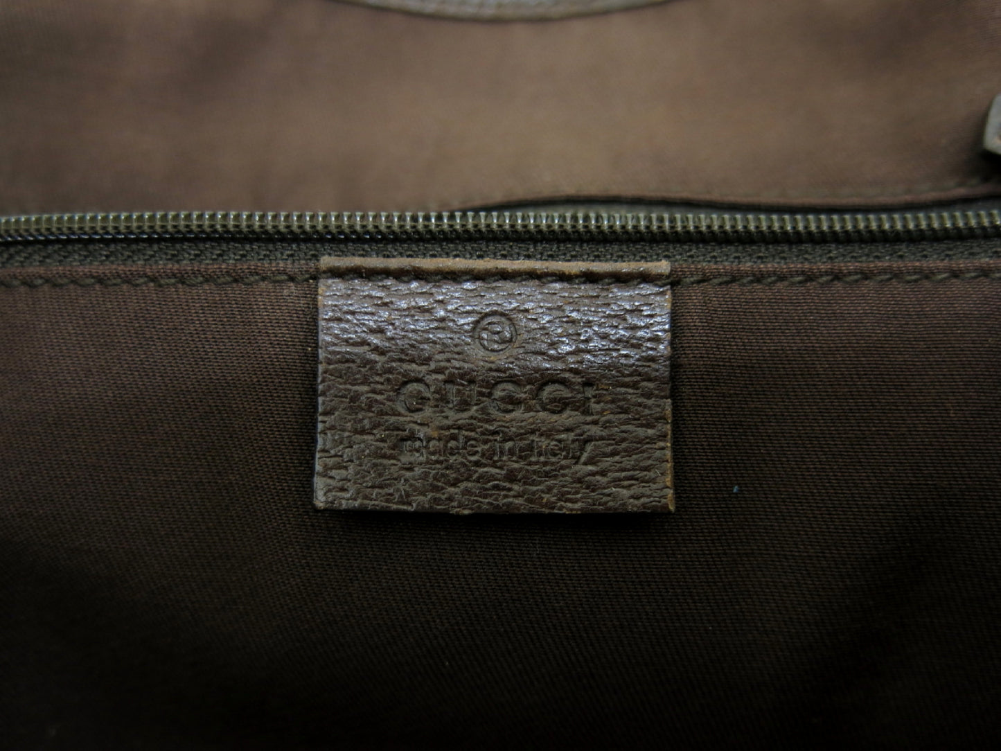 (10463_0053) GUCCI GUCCI Gucci GG Canvas Calf Sherry Tote Hand Business Bag 3-Point Mount Tote Bag