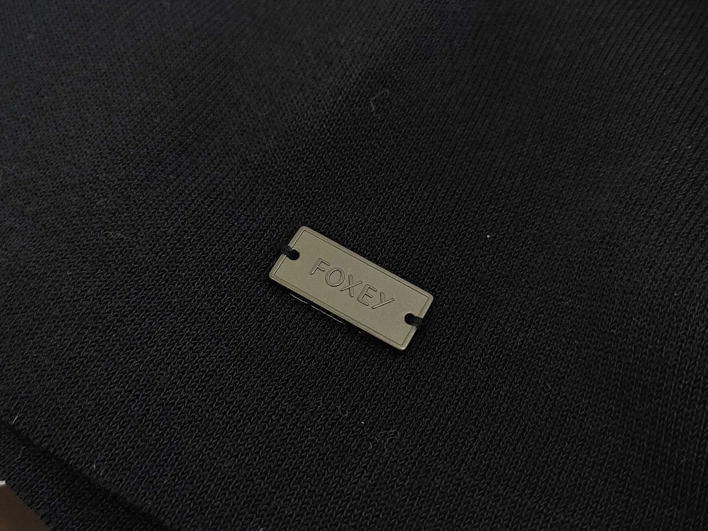 (10462_0279) FOXEY FOXEY Foxy Tagged 2025SS 45332 Knit Twin Parisian Border 2WAY Navy x White 40 Other Apparel