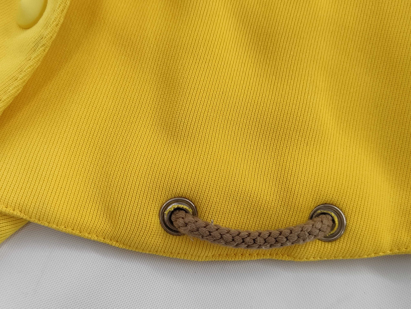(10462_0322) Thierry Mugler Skirt Suit Rope Wrap Skirt Shoulder Pat Yellow 9 Other Apparel