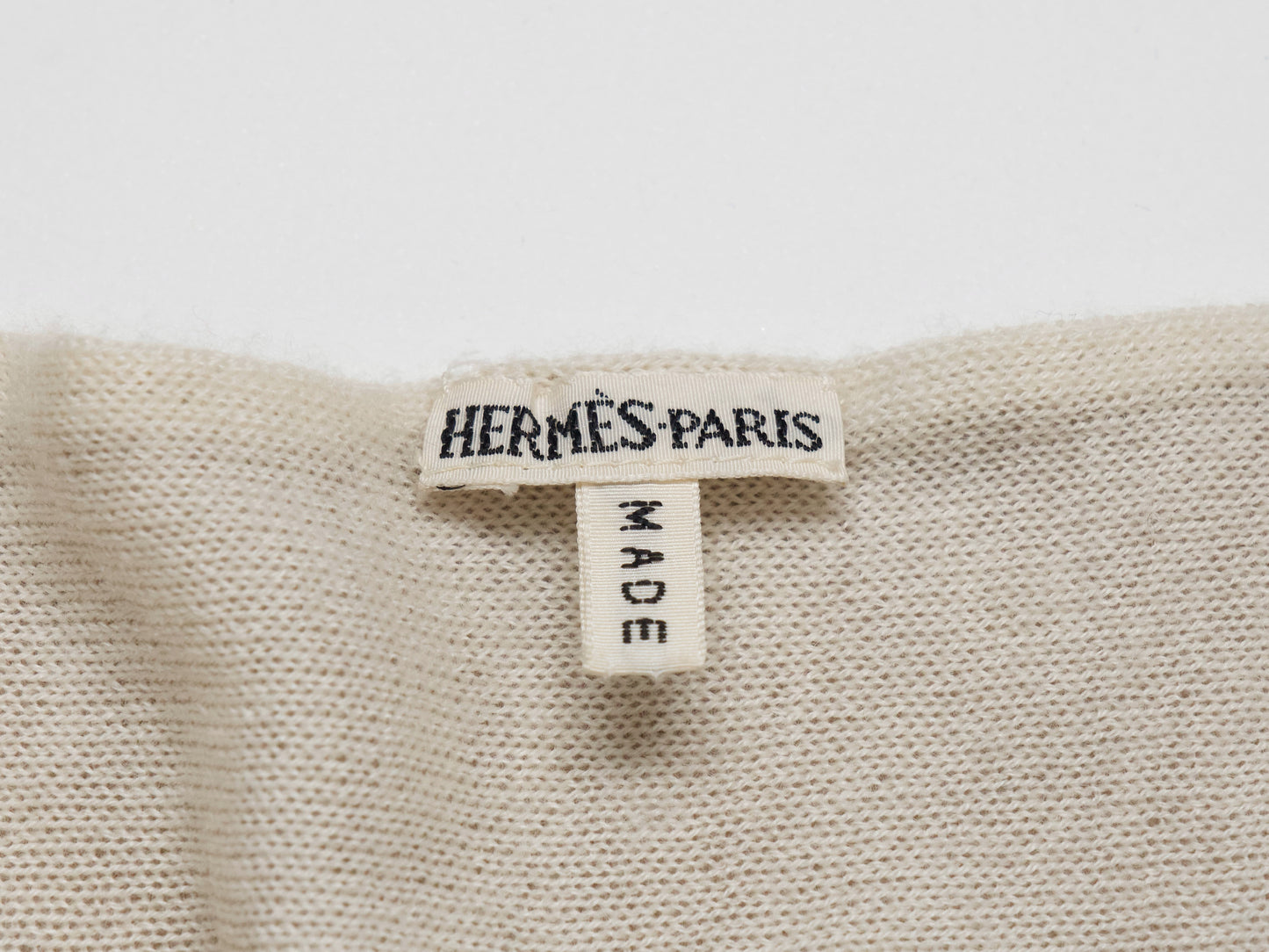 (10462_0108) HERMES Margiela Period Reversible Cashmere Cardigan Cardigan Cardigan