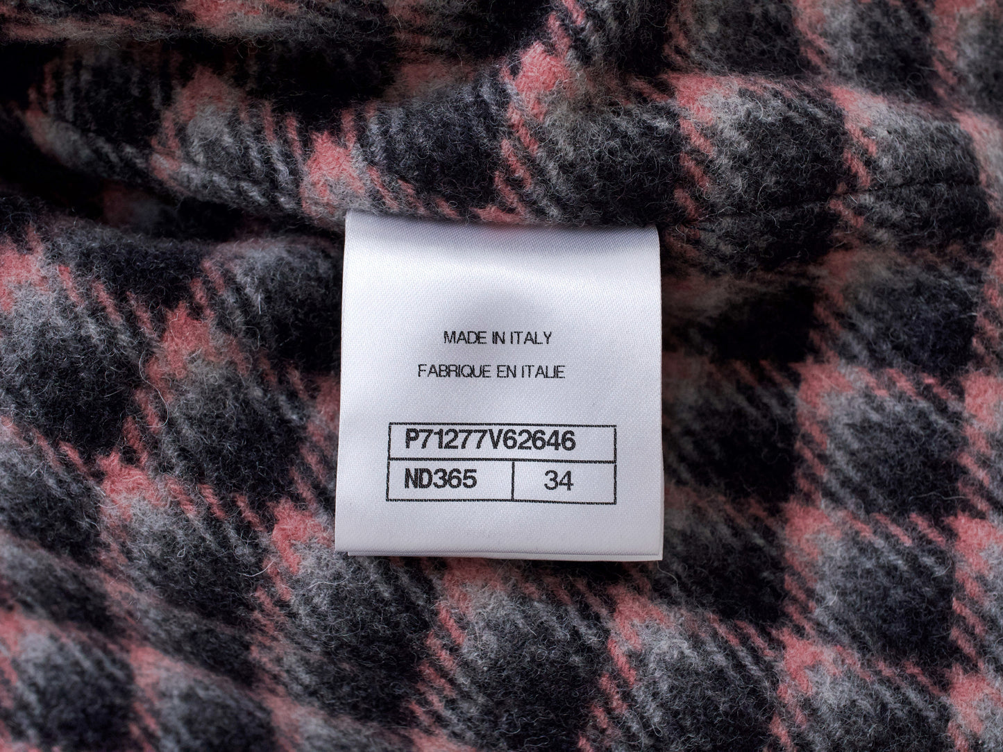 (10462_0112) CHANEL 21B Cropped Wool Tweed Sleeveless Jacket 34 Vest
