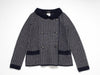 (10462_0111) CHANEL 12A Thick Cashmere Knit Jacket 38 Cardigan