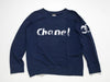 (10462_0128) CHANEL Graffiti Oversized Sweatshirt L Rare Men's Size Tops