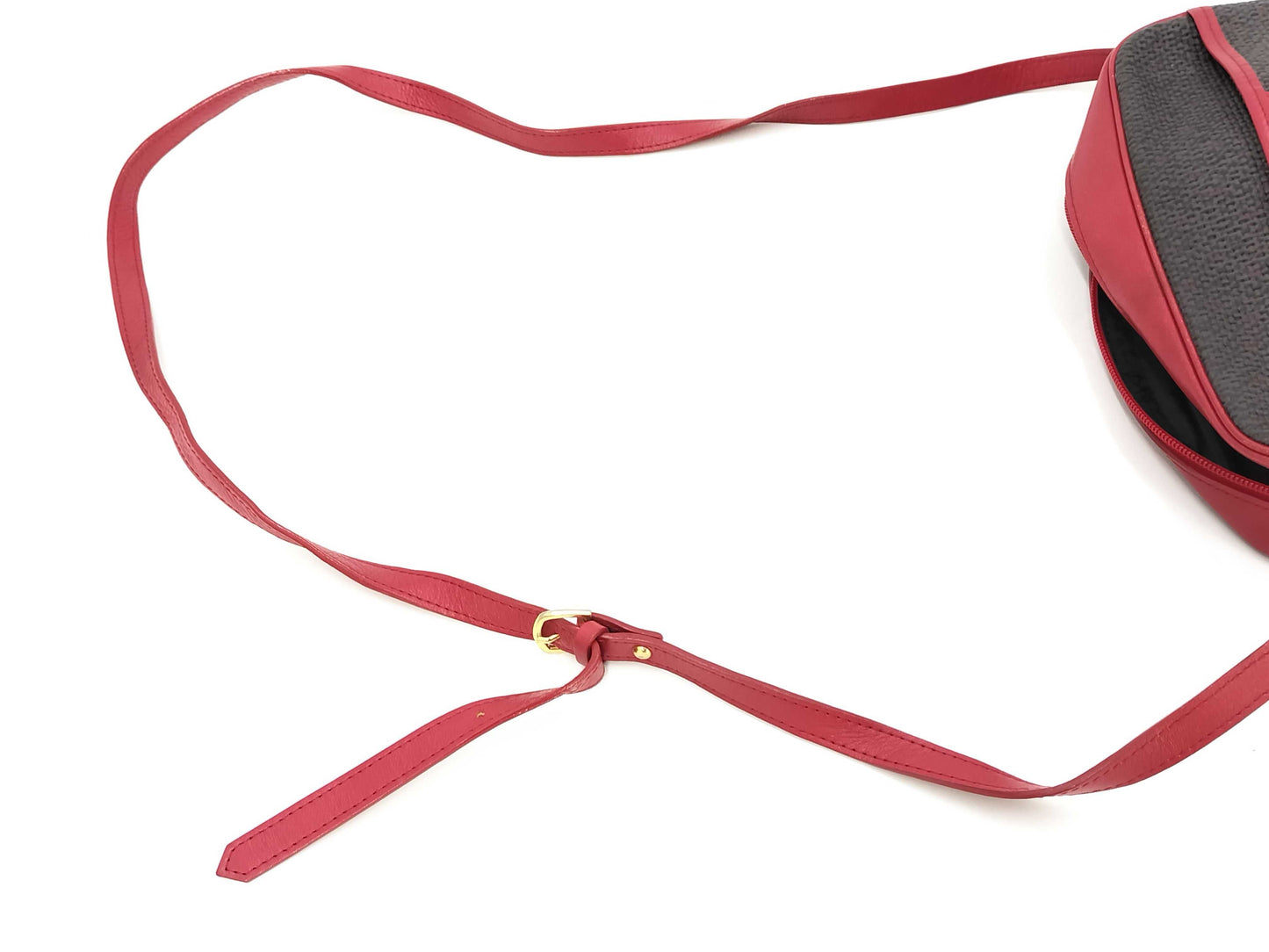 (10460_0116) Yves Saint Laurent Leather Shoulder Bag