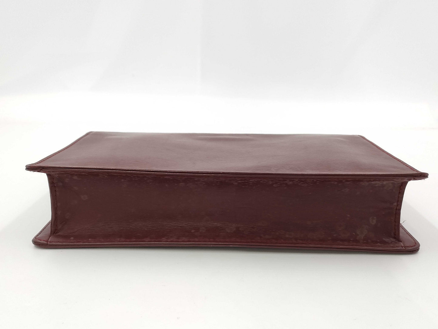 (10460_0123) Cartier Bordeaux Clutch Bag Second Bag