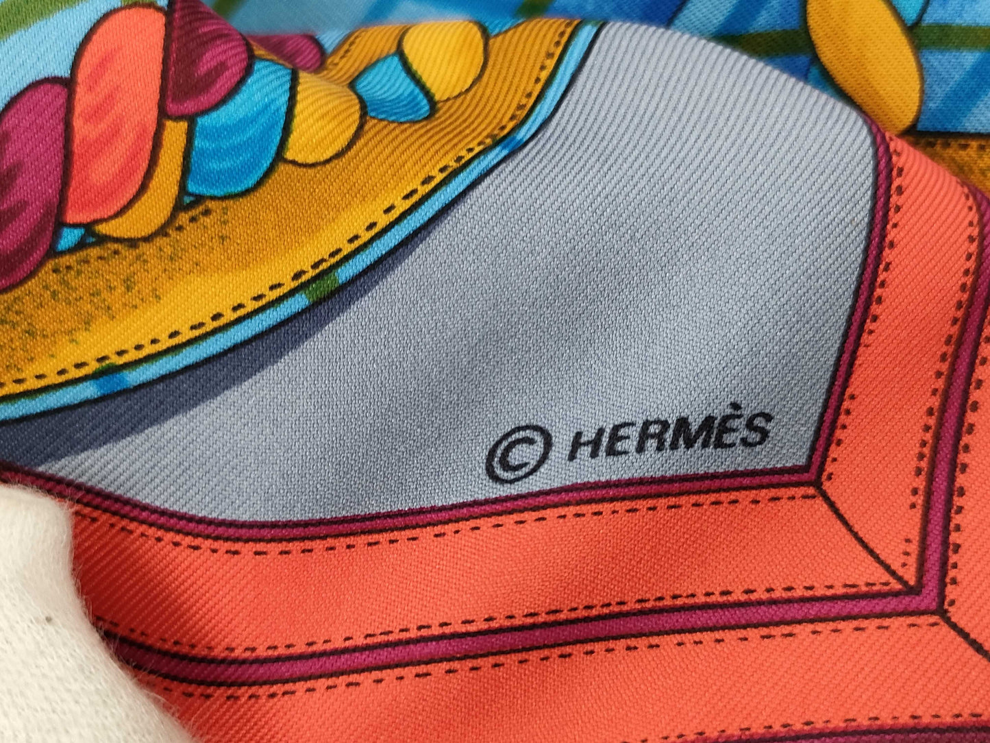 (10462_0102) HERMES Carre Hermes Carre 80 Scarf