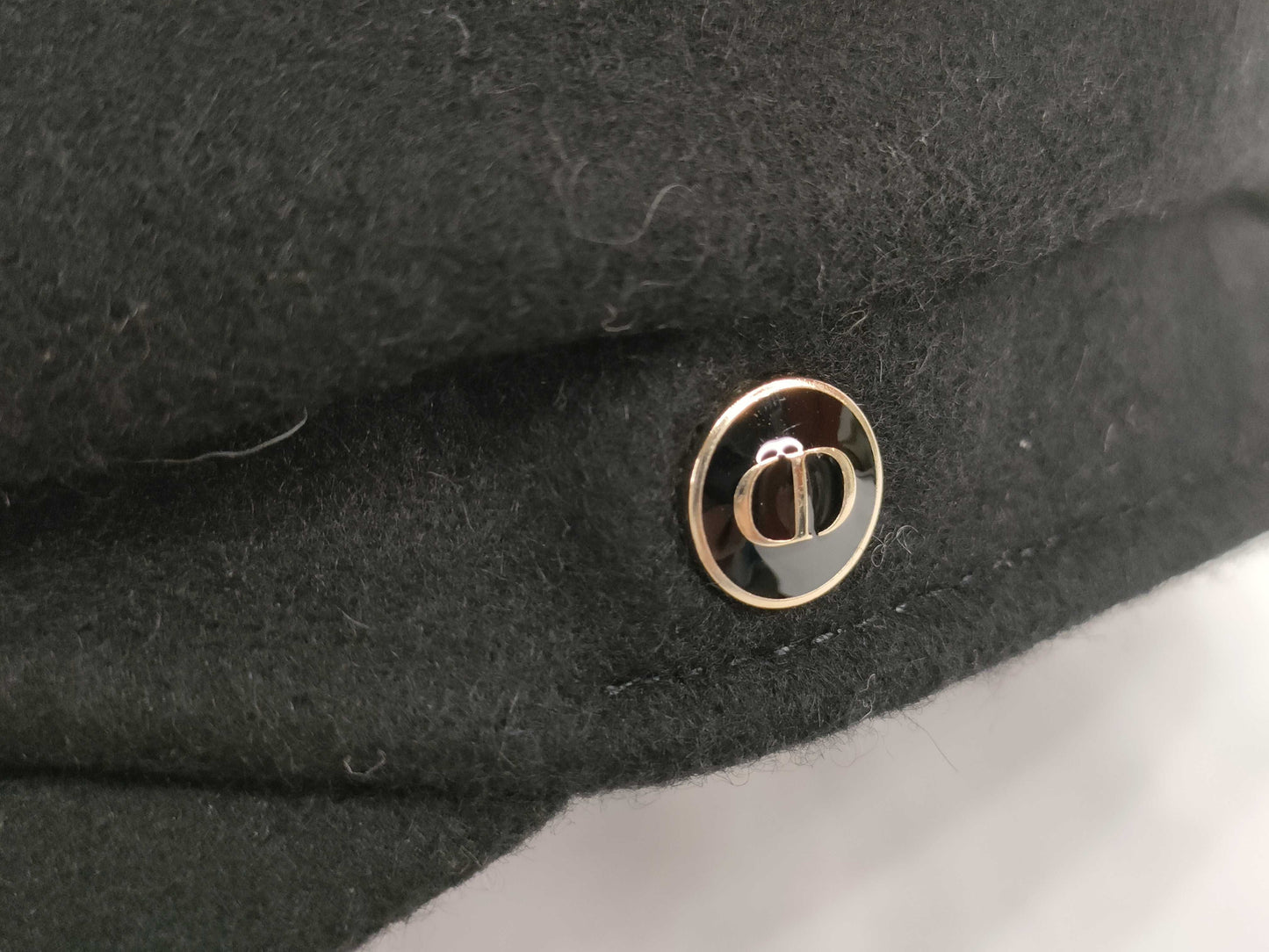 (10462_0335) Dior Casket Black Size 57 Other Apparel