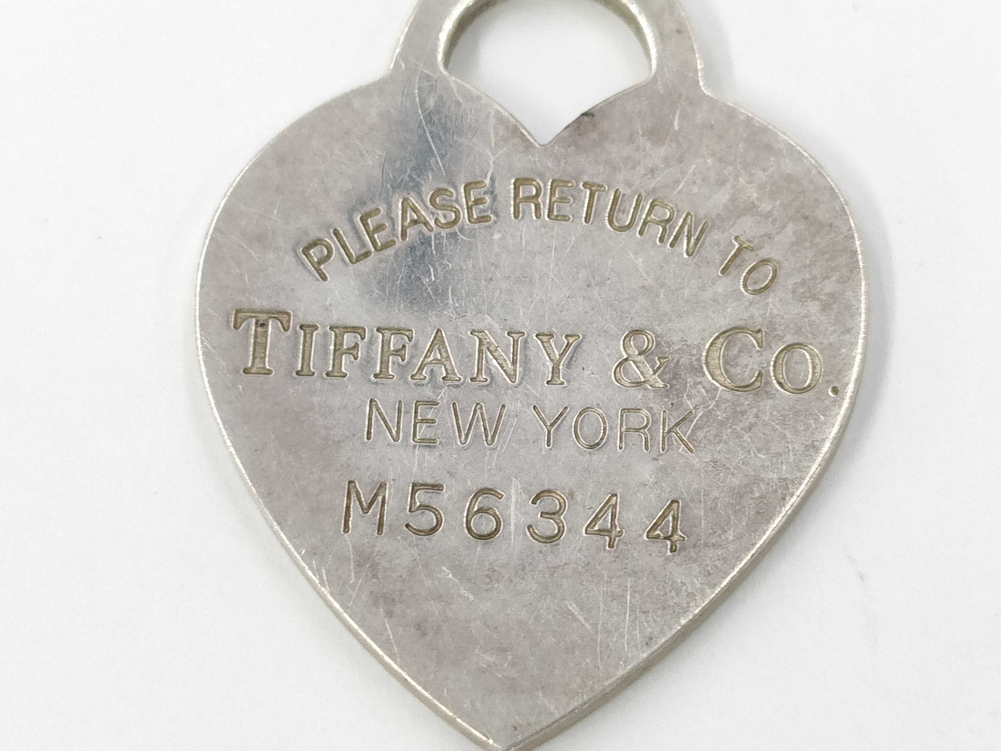 (10461_0229) Tiffany & Co. Heart 925 Top 7.4g Pendant Top