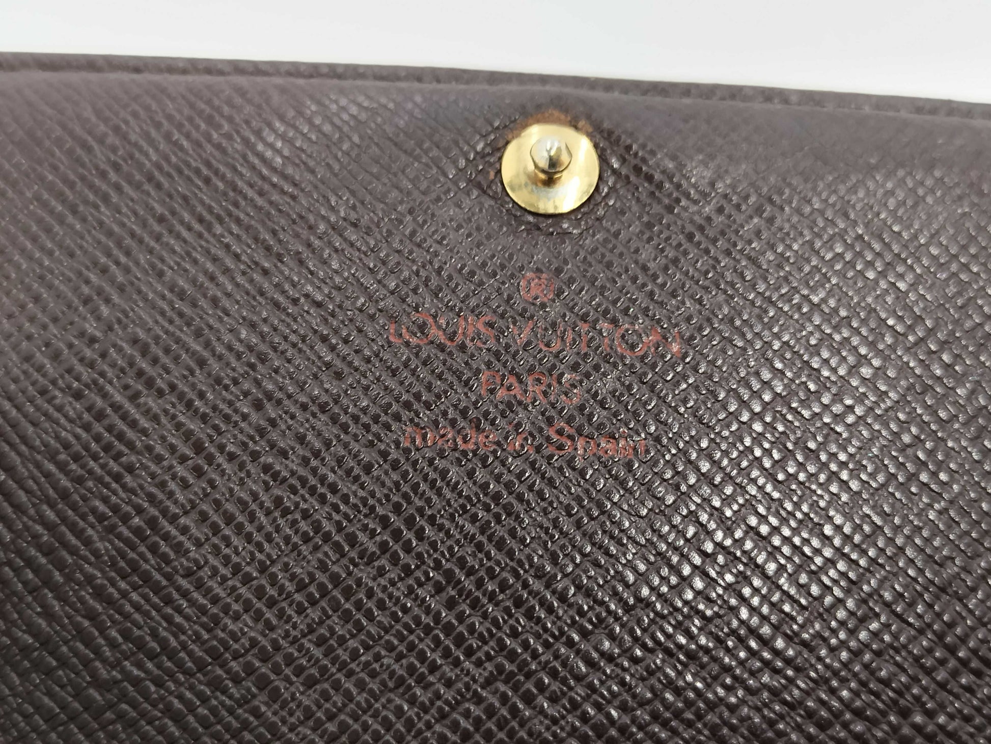 LOUIS VUITTON Damier Porte Monnaie Billet Tresor N61730 CA0030 Wallet