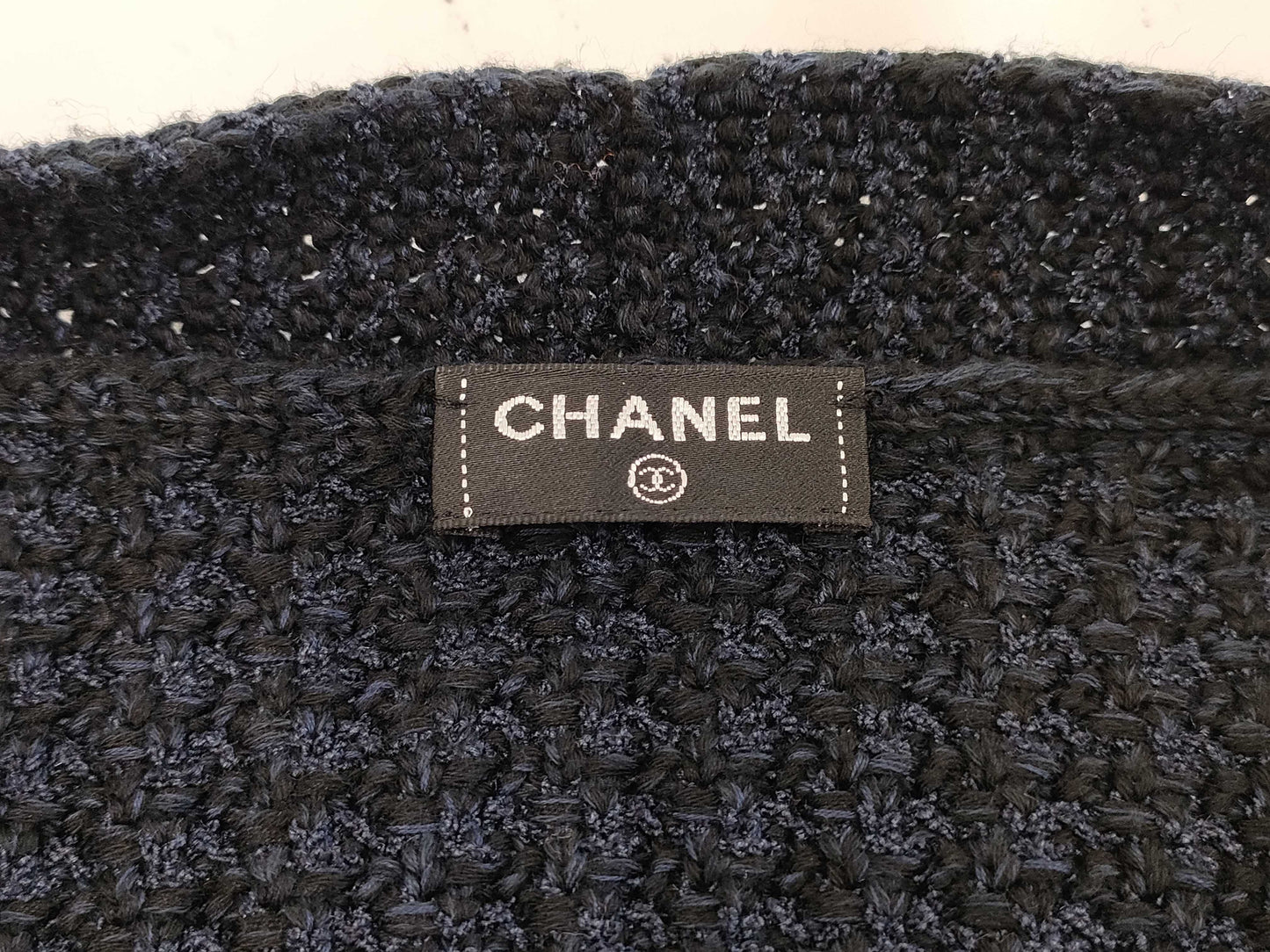 (10462_0110) CHANEL P43308K04398 Tweed Knit Cardigan Cardigan Cardigan