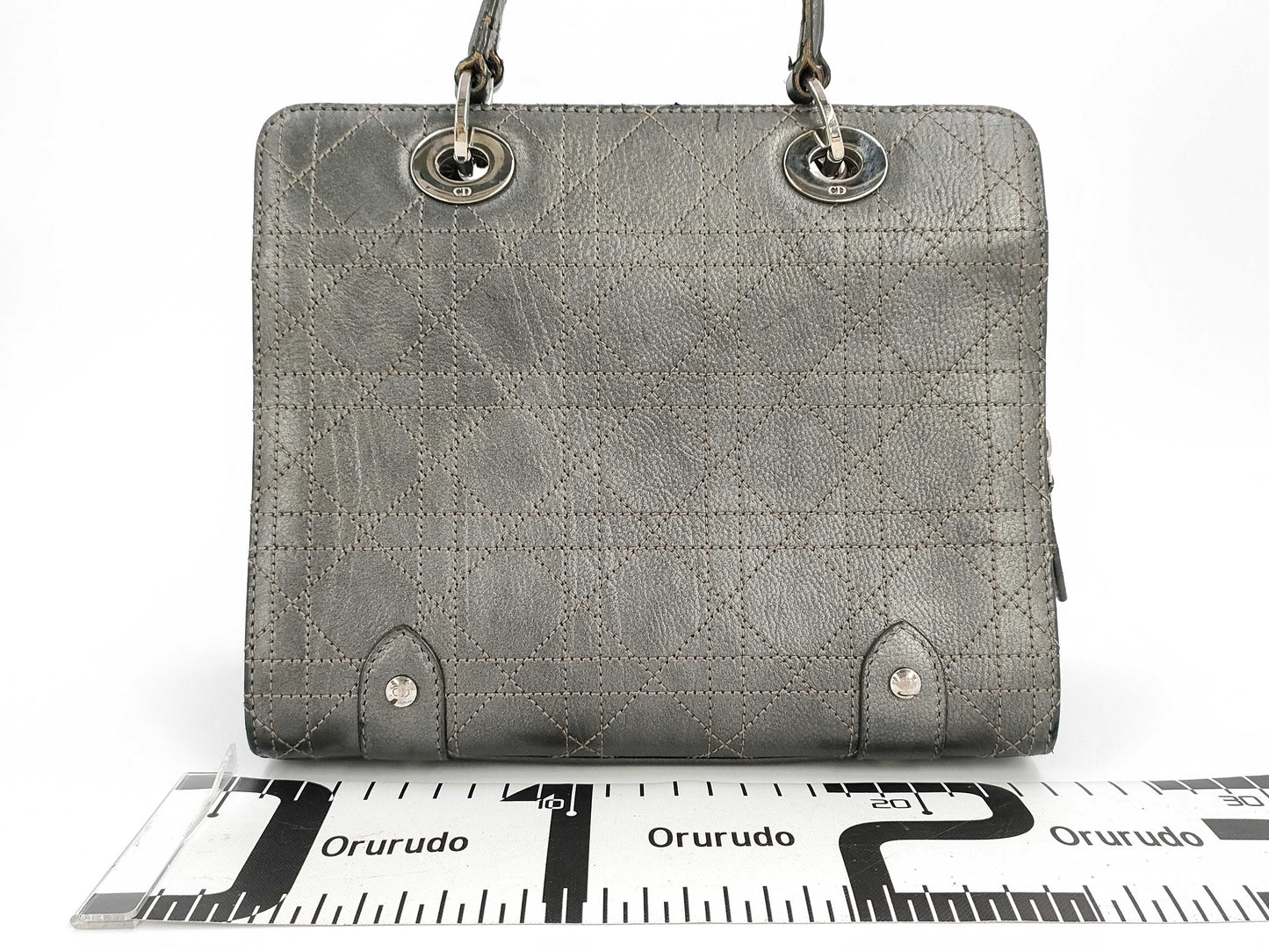 (10460_0338) Dior Lady Dior Canage Tote Bag Handbag