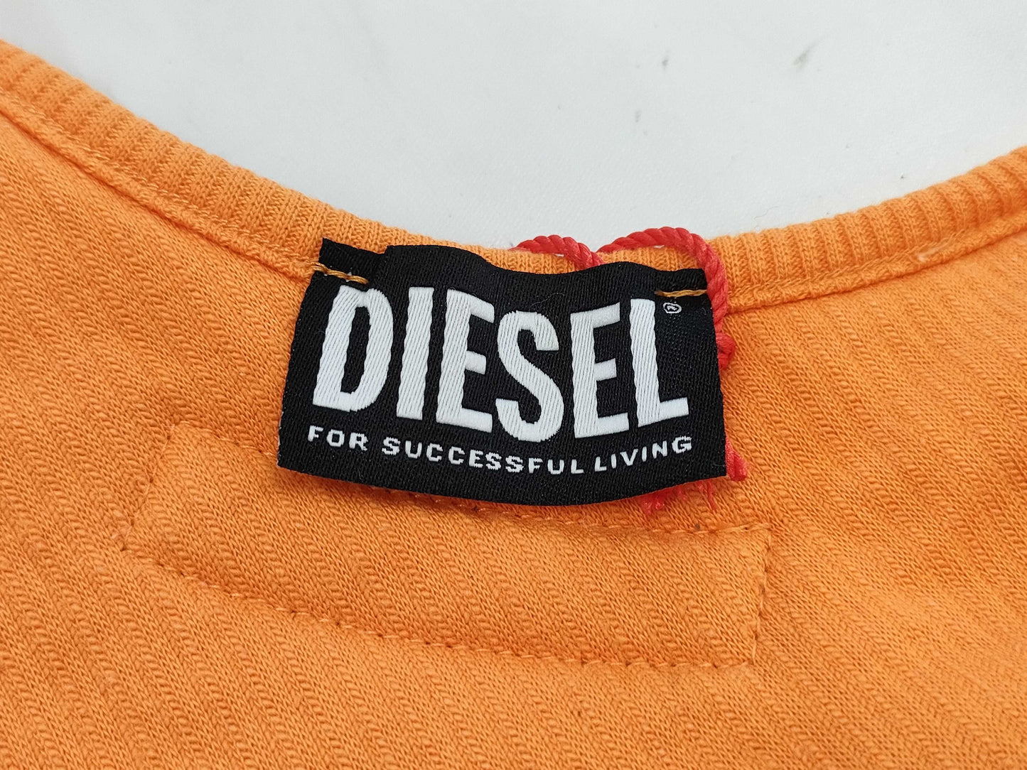 (10462_0194) DIESEL Diesel Dress Orange Size XS Dress