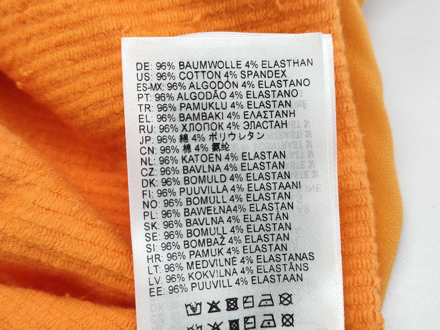 (10462_0194) DIESEL Diesel Dress Orange Size XS Dress