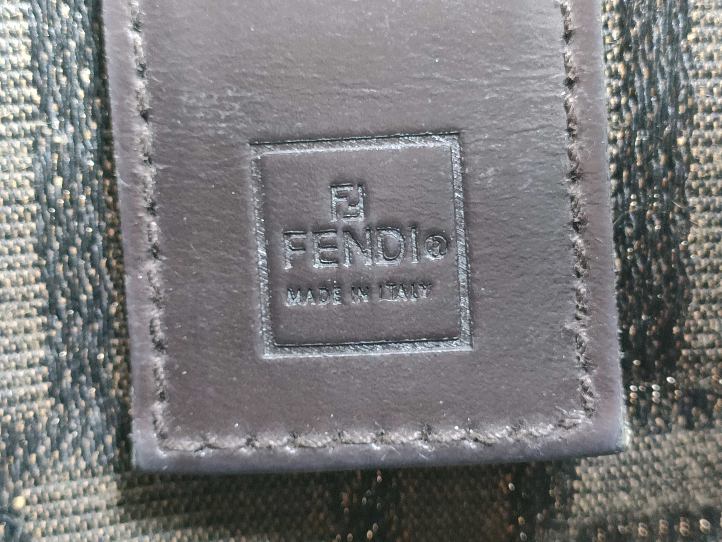 (10460_0253) FENDI Zucca Fendi Pouch Pouch