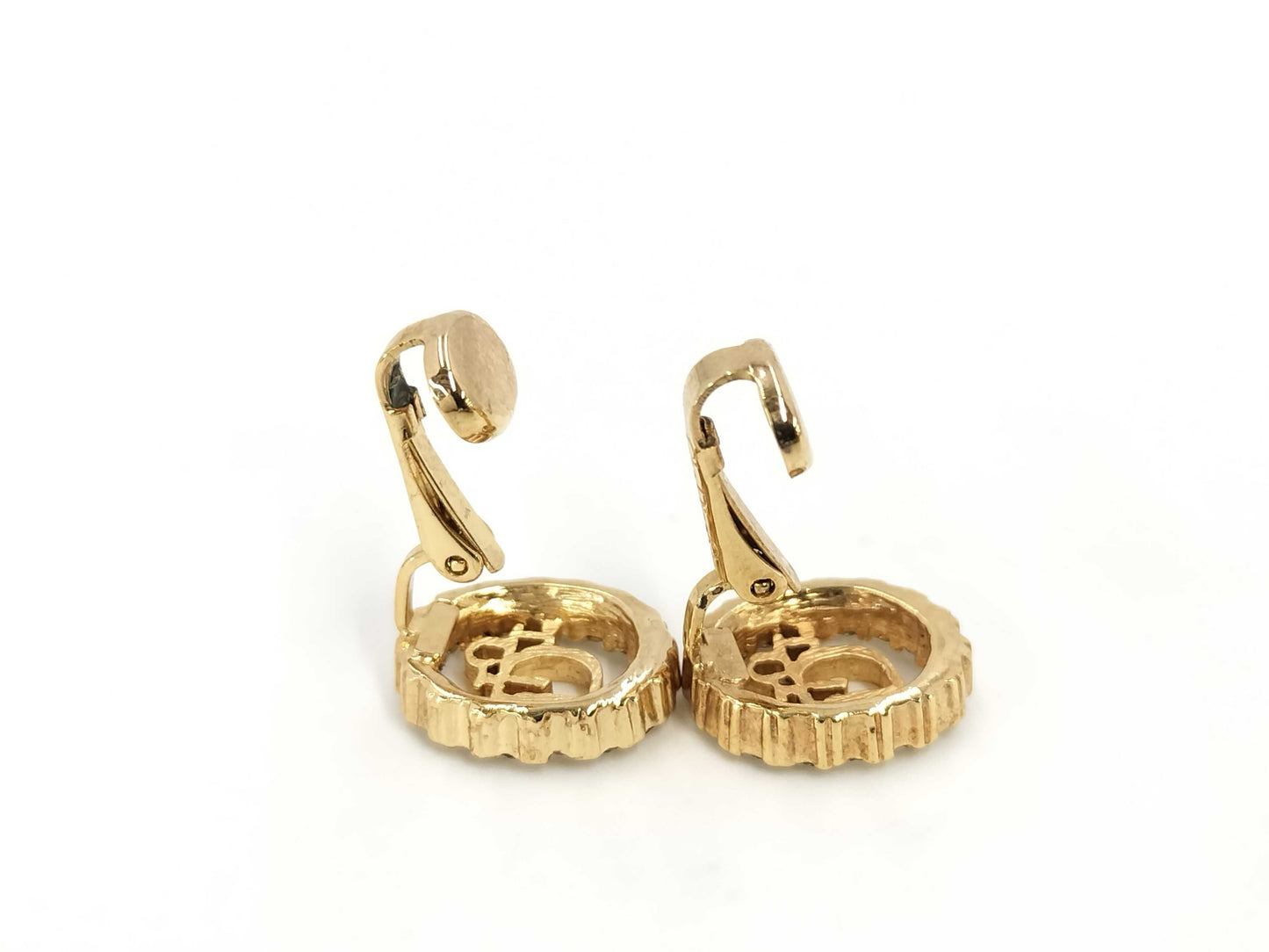 (10461_0342) Dior Christian Dior Christian Dior Earrings Rhinestone Earrings