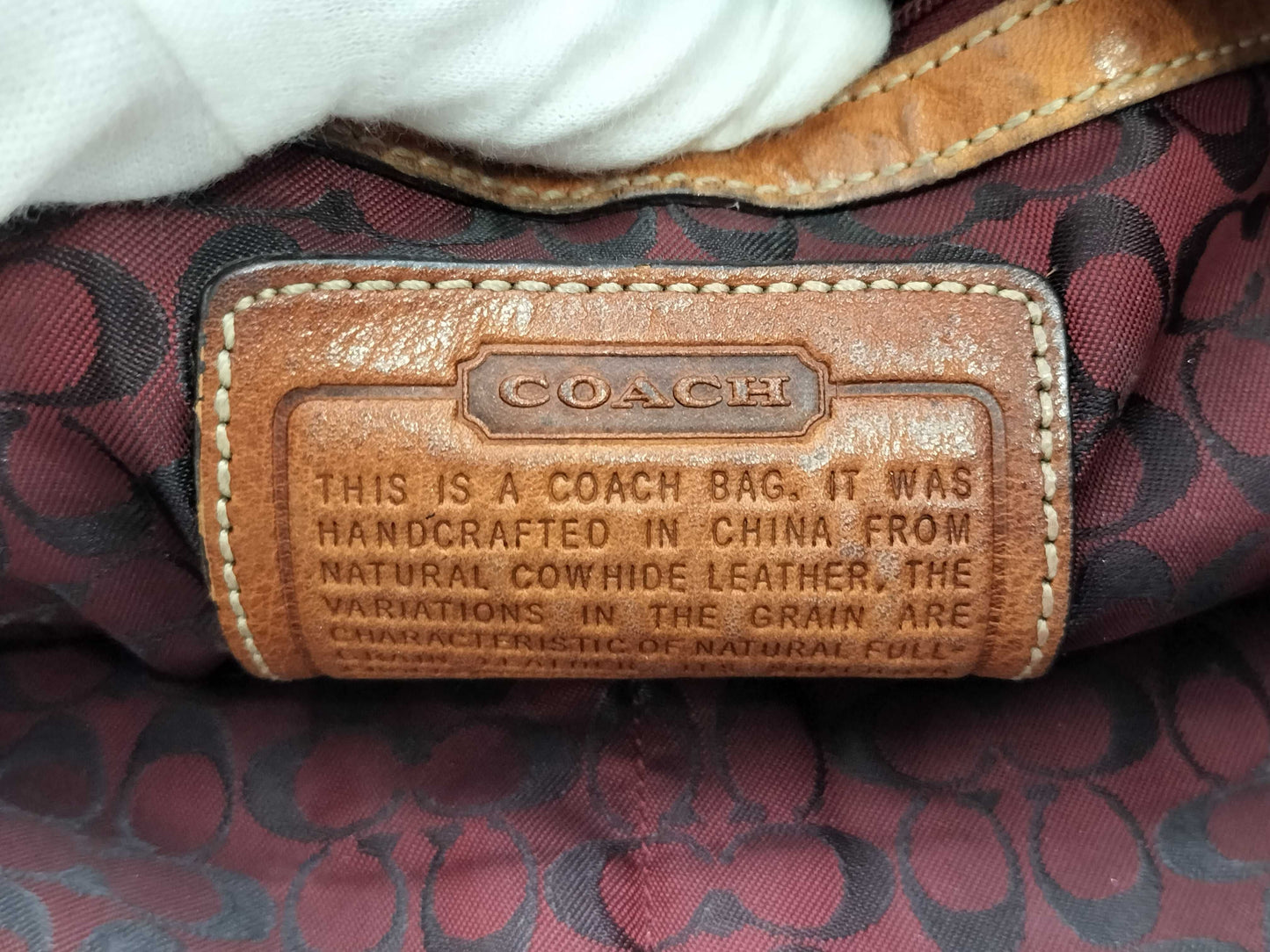 (10463_0079) COACH COACH 9293 Hobo Bag Shoulder Bag Leather 2 Pieces Summary Set Shoulder Bag