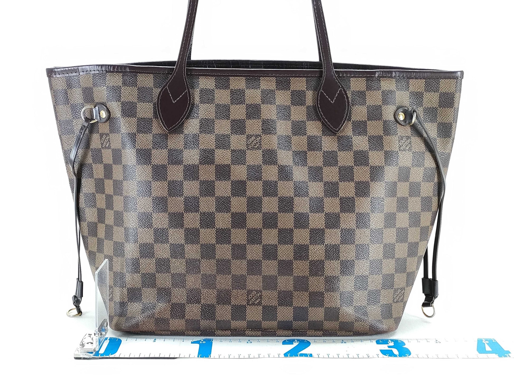 LOUIS VUITTON Damier N51105 Damier Neverfull MM Tote Bag