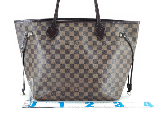 LOUIS VUITTON Damier N51105 Damier Neverfull MM Tote Bag