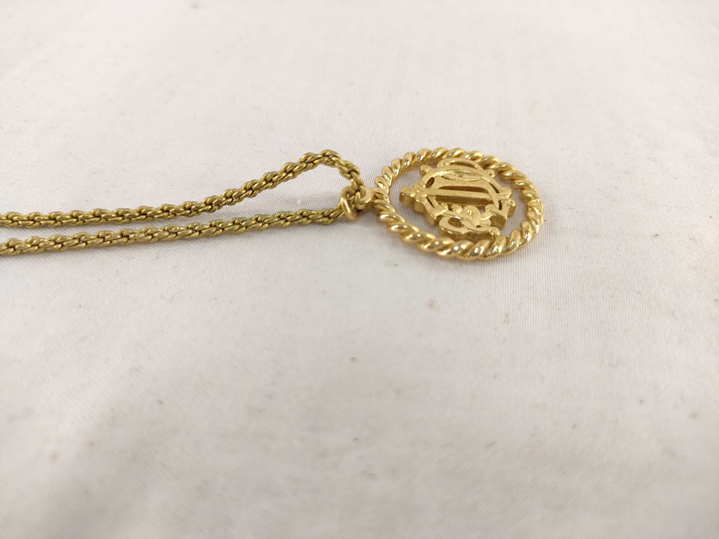 (10461_0366) Dior Dior Necklace Logo Necklace